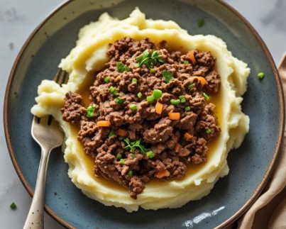 Savoury Mince and Mashed Potato