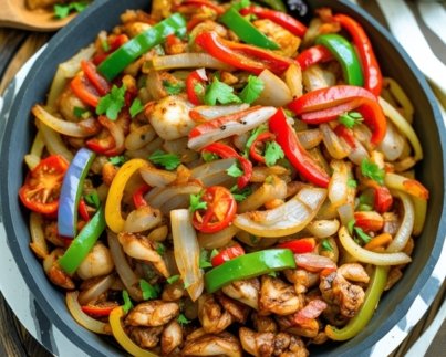 Mexican Chicken and Peppers