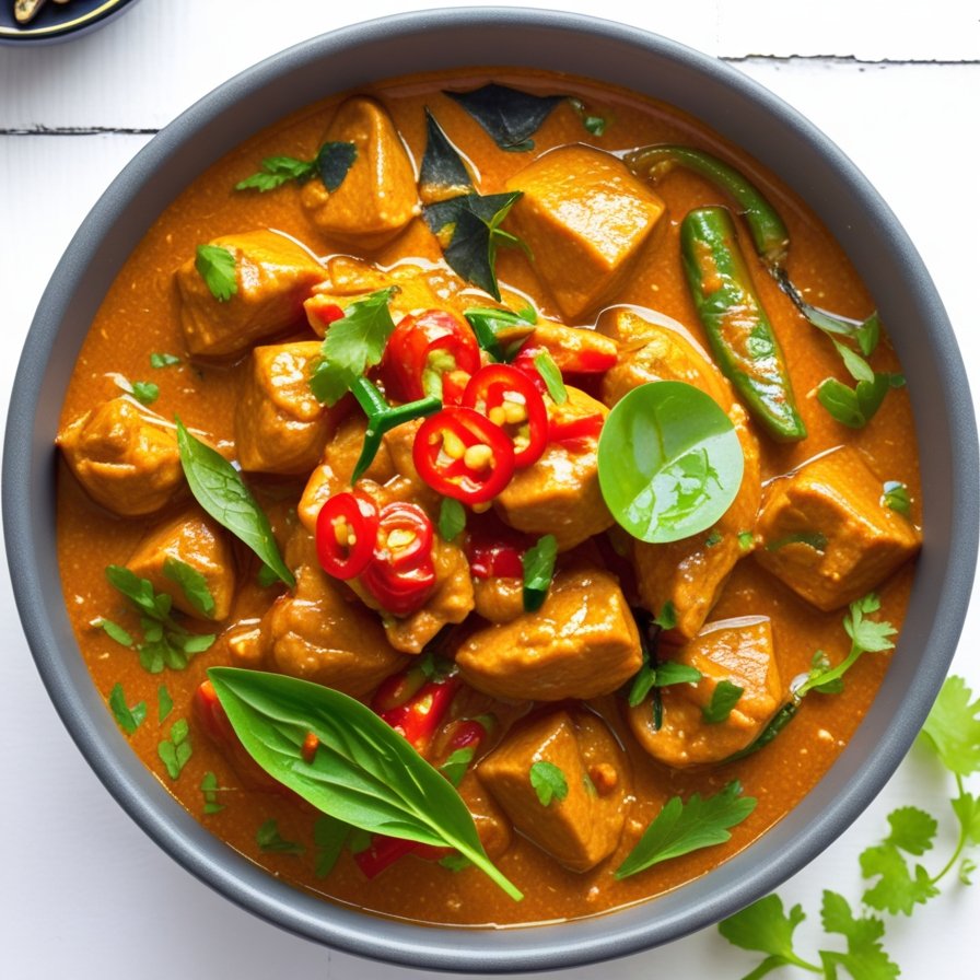 Thai red Chicken Curry​