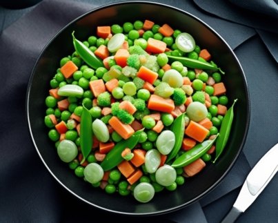 Mixed Vegetable and Peas