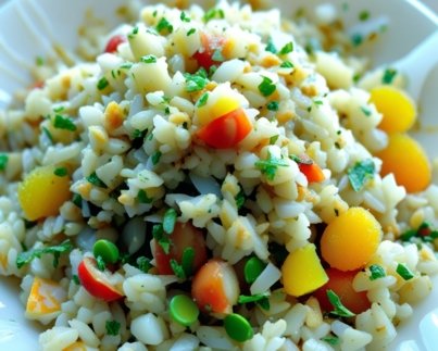 Rice salad