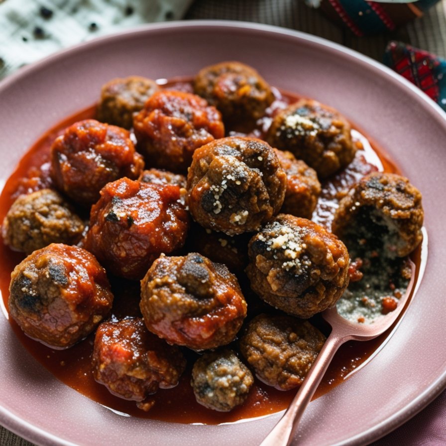 Sicilian Meatballs in Tomato Sauce