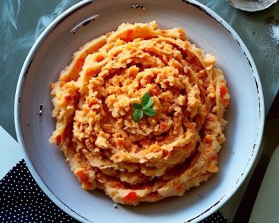 Mashed carrot